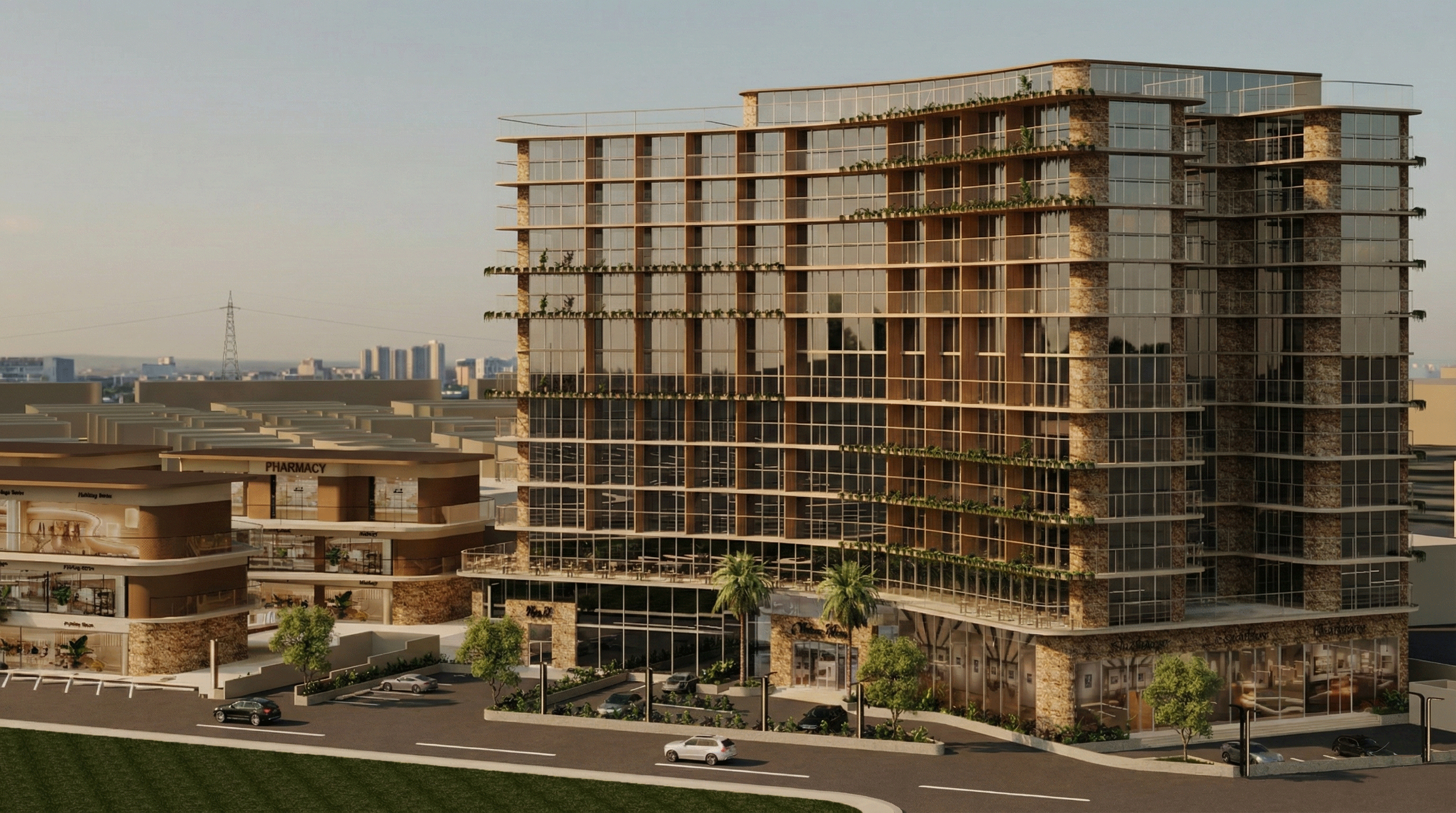 برج رسن الفندقي التجاري 