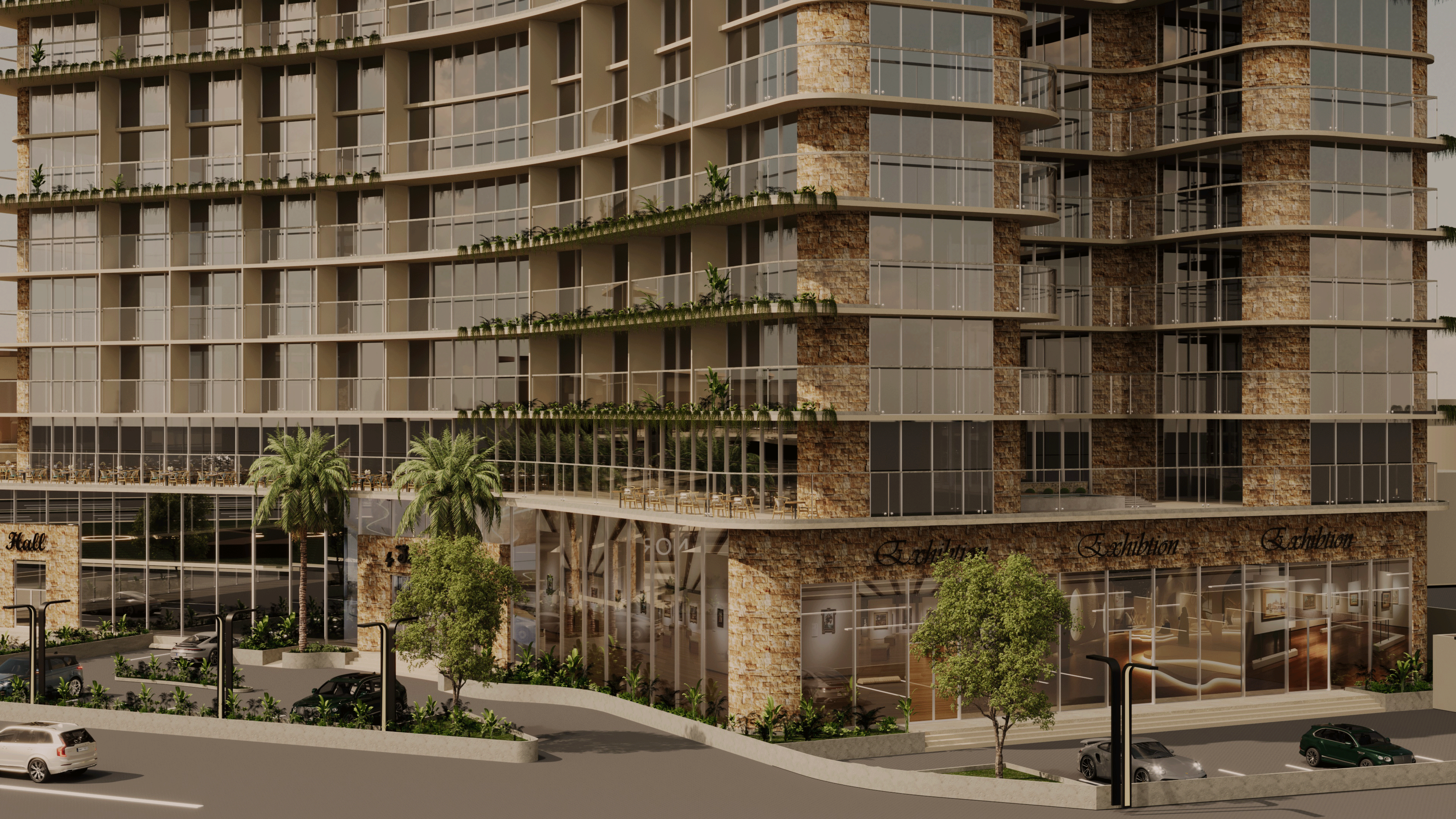 برج رسن الفندقي التجاري 