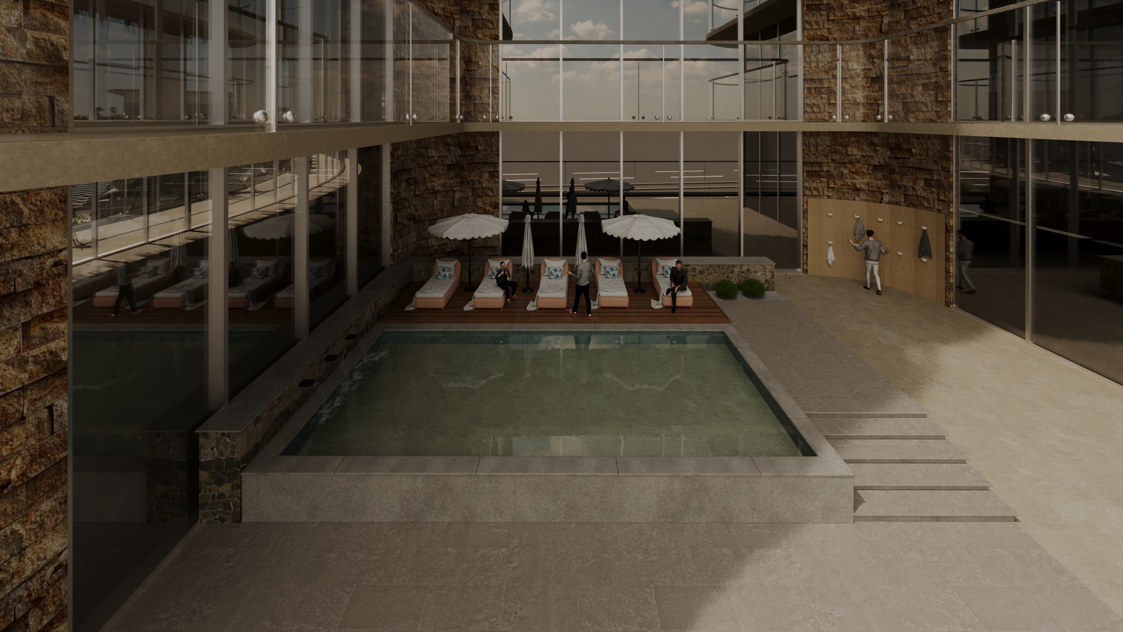 برج رسن الفندقي التجاري 